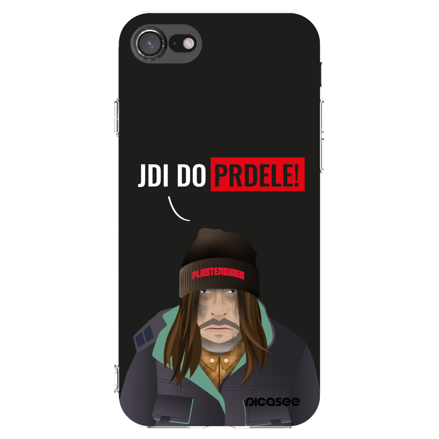 Picasee Apple iPhone SE 2022 Hülle - Transparentes Silikon - Bezďák