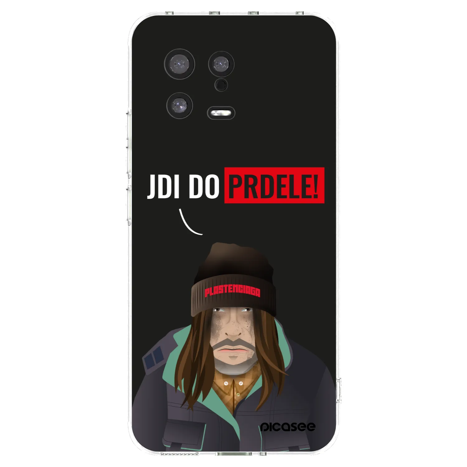 Picasee Xiaomi 13 Hülle - Transparentes Silikon - Bezďák