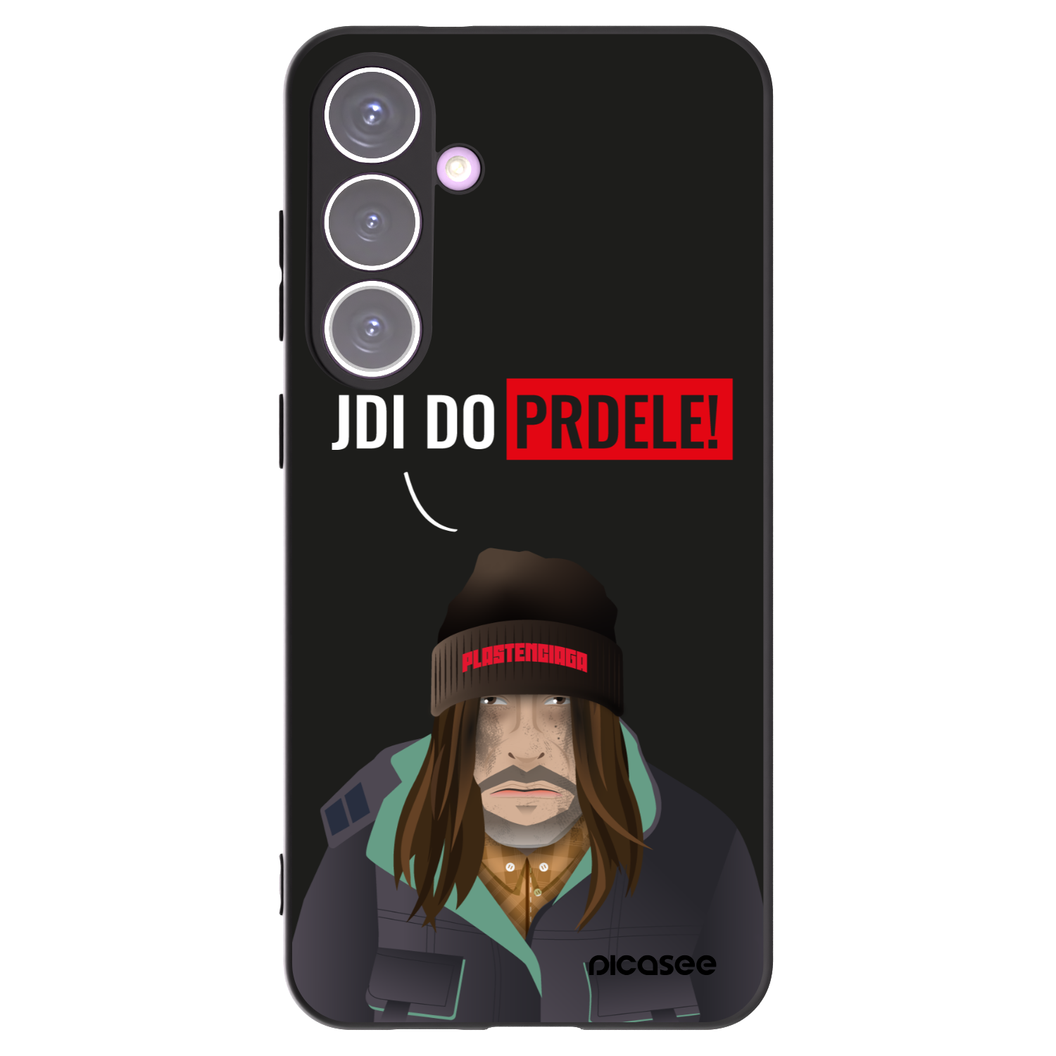 Picasee Samsung Galaxy S24+ S926B 5G Hülle - Schwarzes Silikon - Bezďák