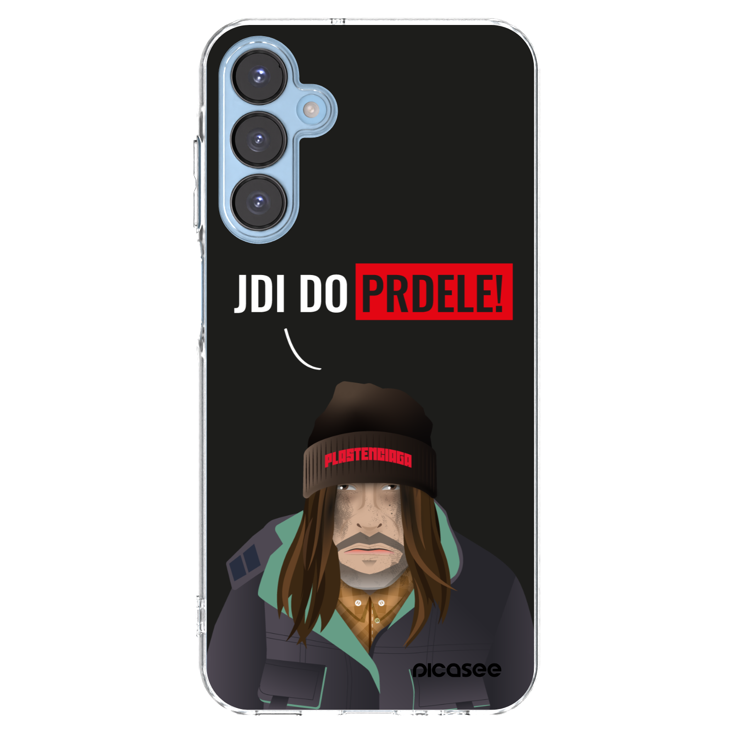 Picasee Samsung Galaxy A15 A156B 5G Hülle - Transparentes Silikon - Bezďák