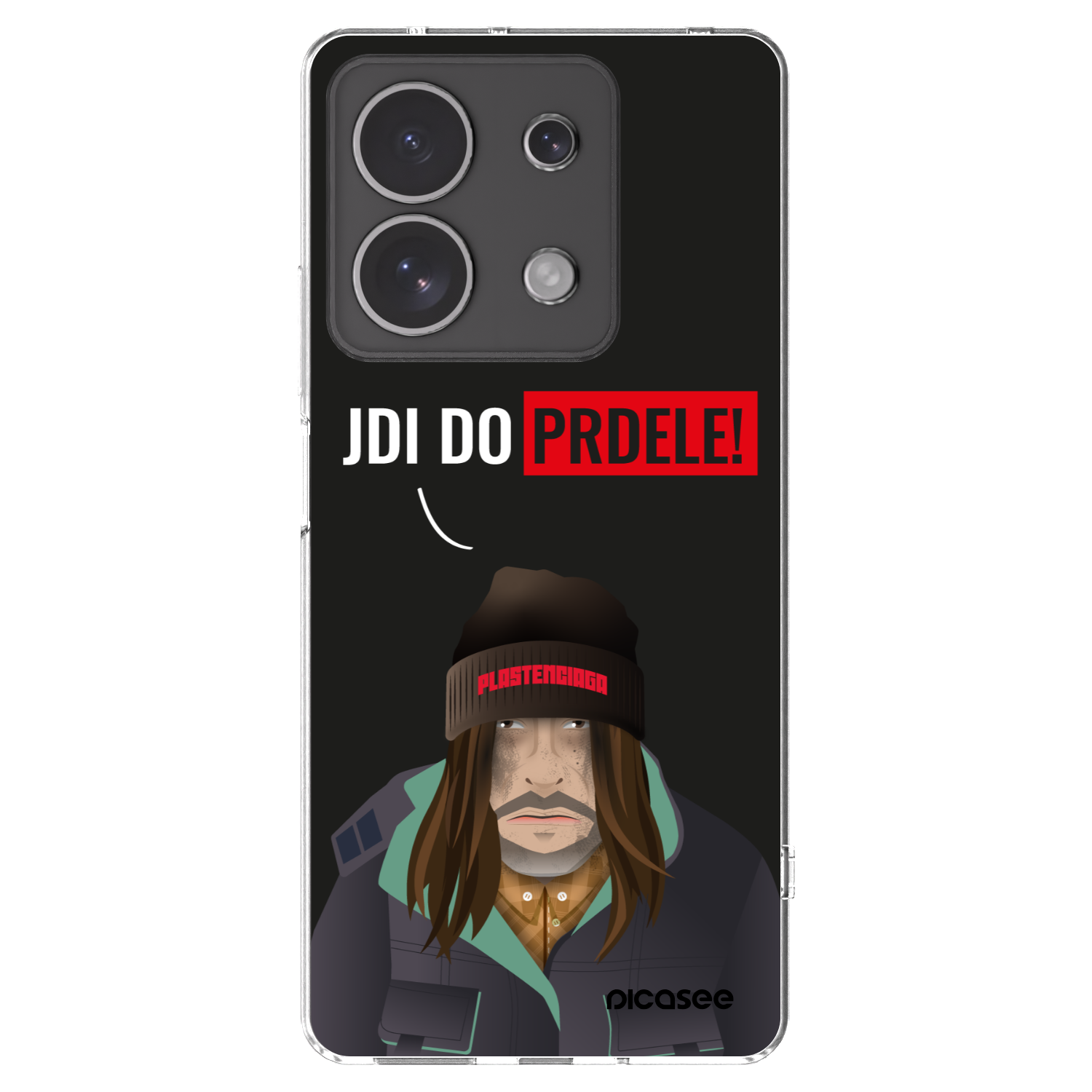 Picasee Xiaomi Redmi Note 13 4G Hülle - Transparentes Silikon - Bezďák
