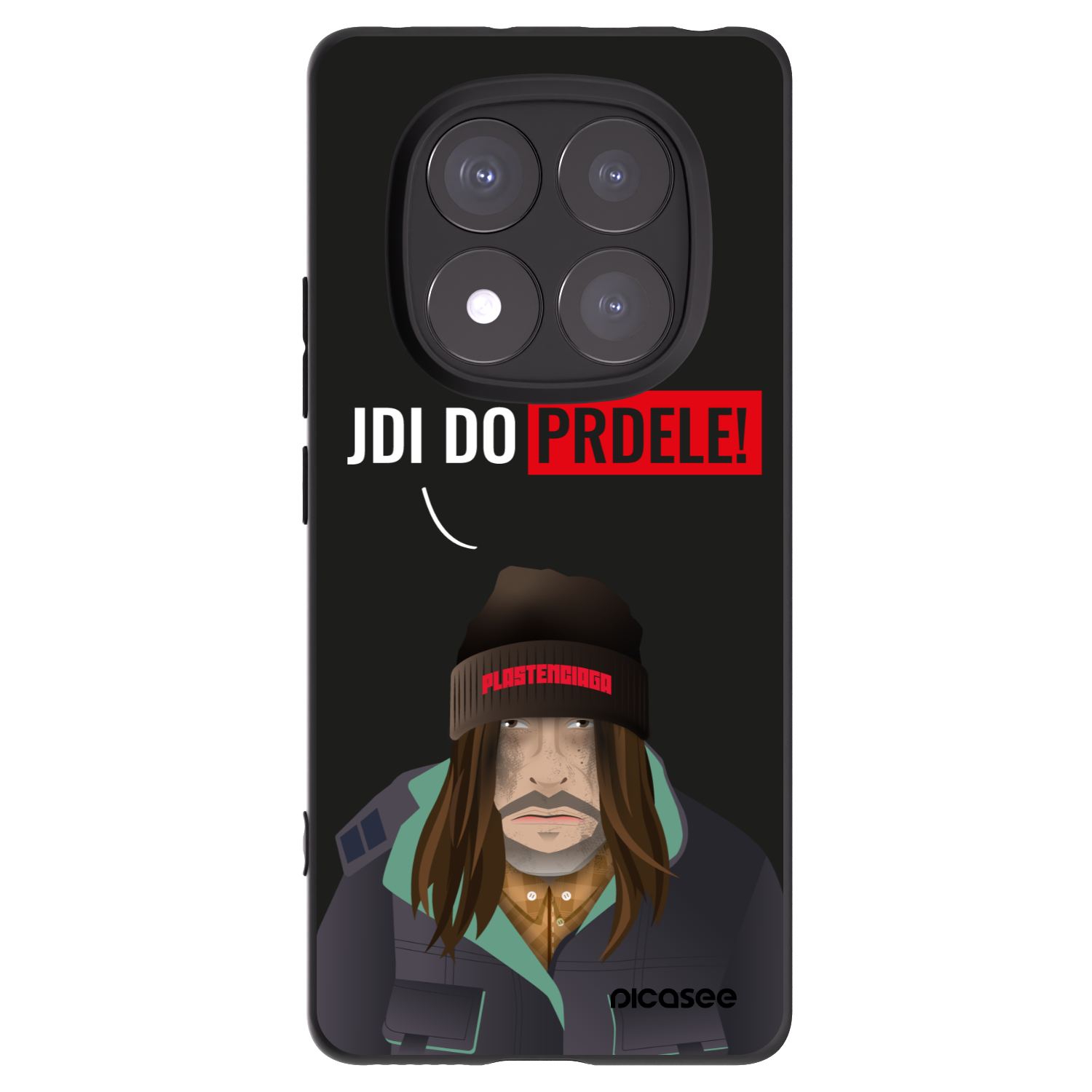 Picasee Xiaomi Redmi Note 14 Pro+ 5G Hülle - Schwarzes Silikon - Bezďák