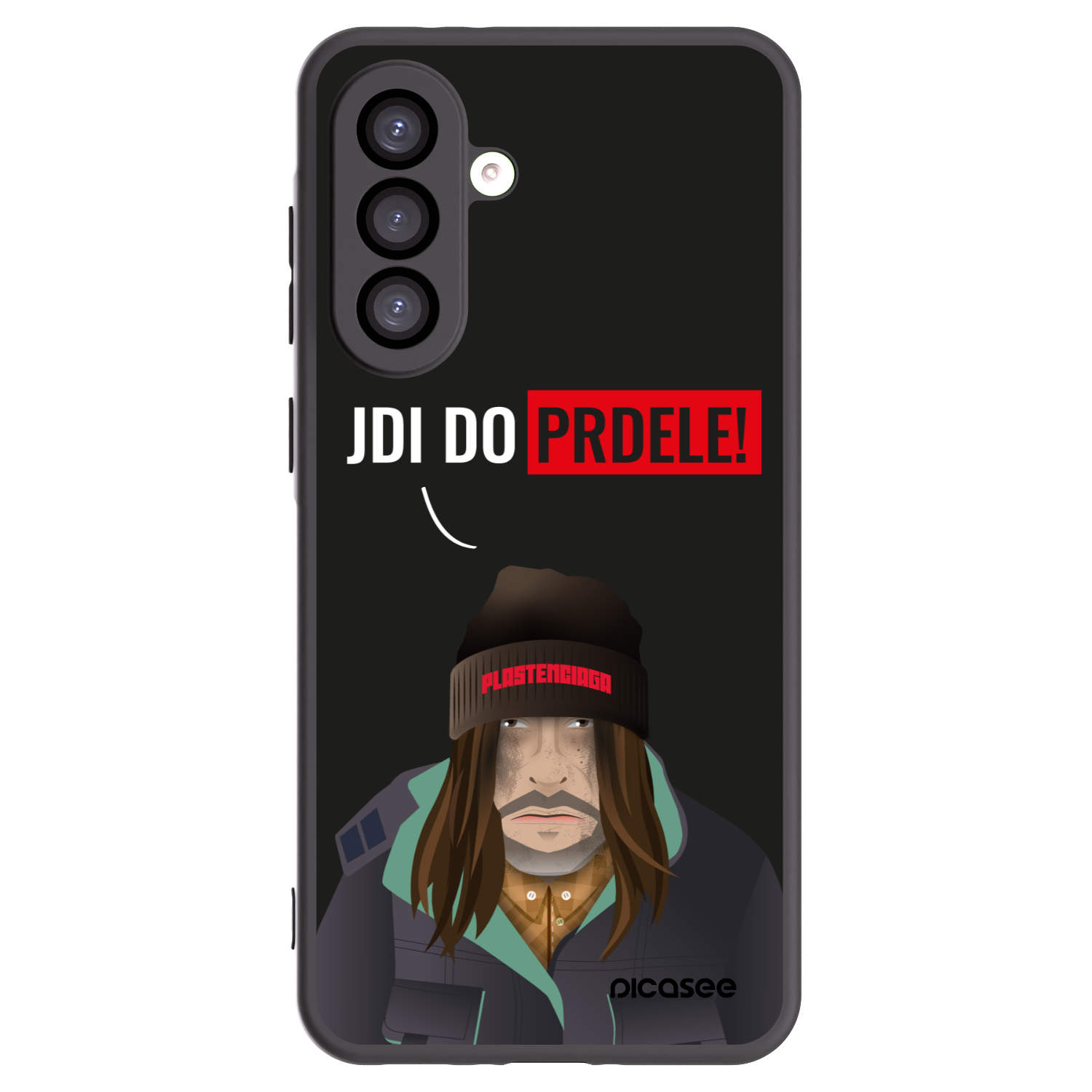 Picasee Samsung Galaxy A26 5G A266B Hülle - Schwarzes Silikon - Bezďák