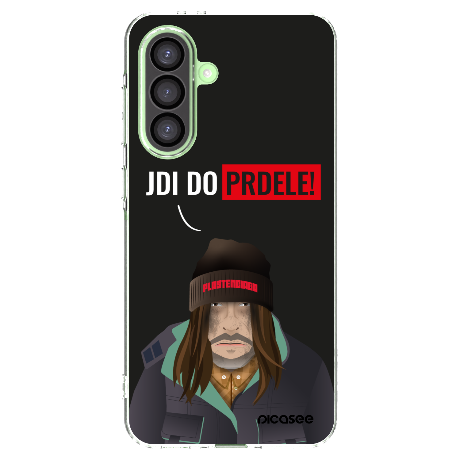 Picasee Samsung Galaxy A26 5G A266B Hülle - Transparentes Silikon - Bezďák