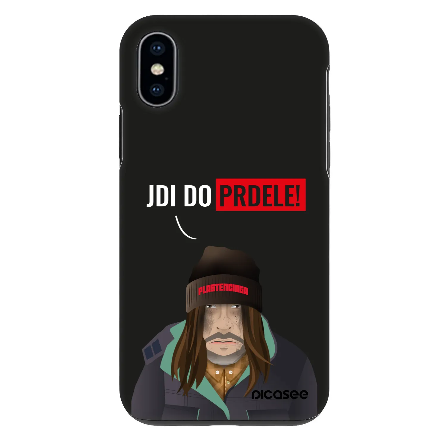 Picasee Fashion Case für Apple iPhone X/XS - Bezďák