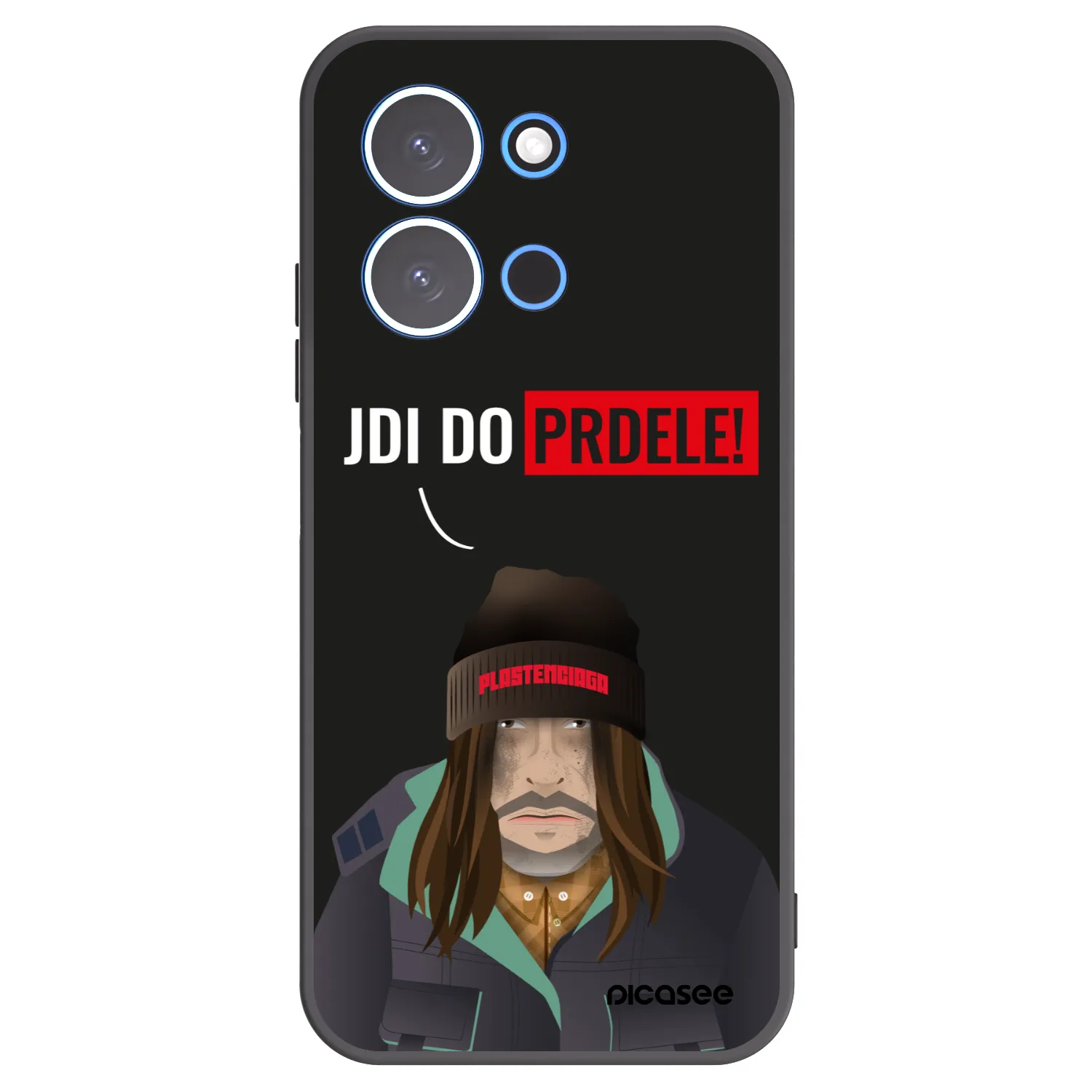 Picasee Xiaomi Redmi 15C 4G Hülle - Schwarzes Silikon - Bezďák