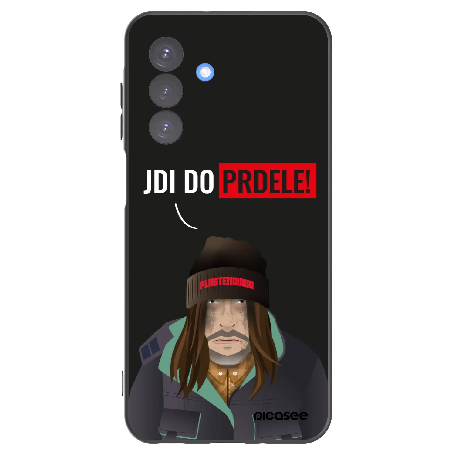 Picasee Samsung Galaxy A17 5G Hülle - Schwarzes Silikon - Bezďák