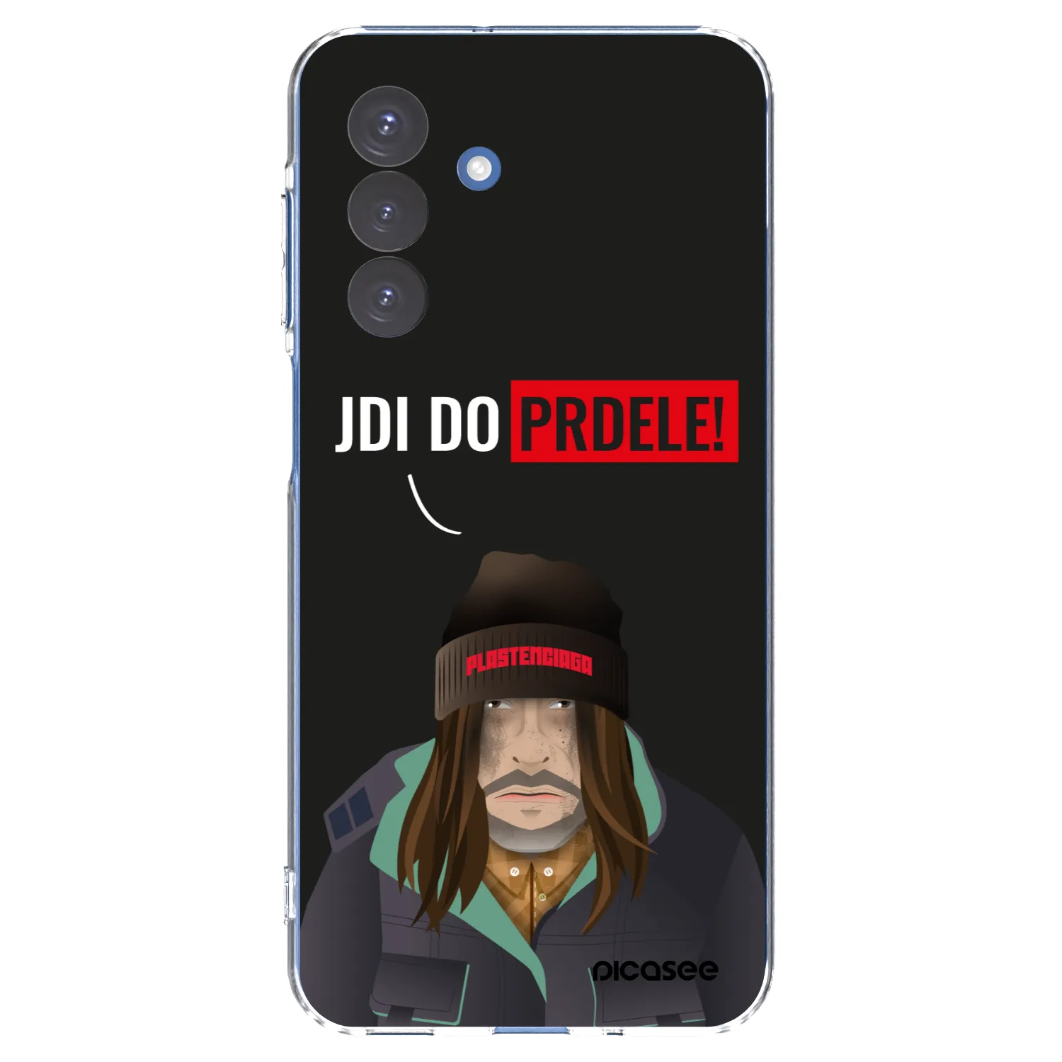 Picasee Samsung Galaxy A17 5G Hülle - Transparentes Silikon - Bezďák