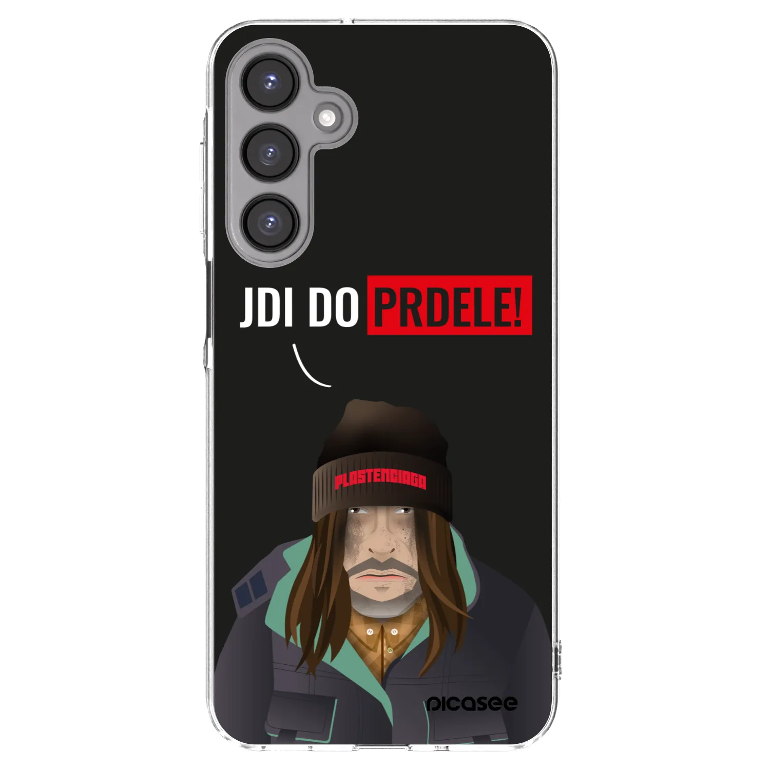 Picasee Samsung Galaxy A16 4G Hülle - Transparentes Silikon - Bezďák