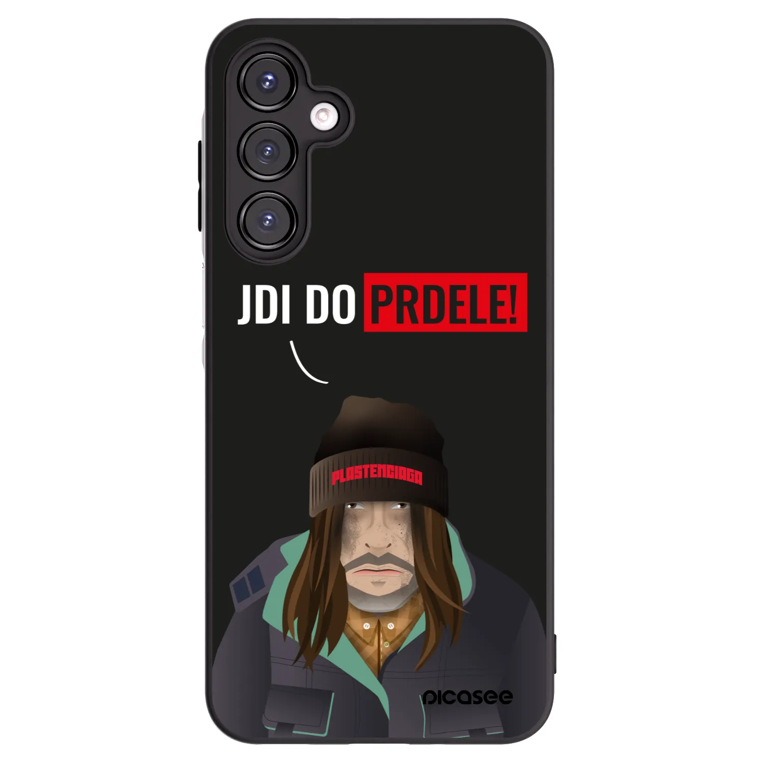 Picasee Samsung Galaxy A16 4G Hülle - Schwarzes Silikon - Bezďák
