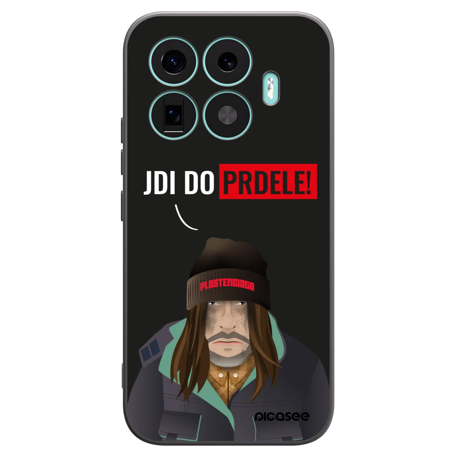 Picasee Xiaomi 17T Hülle - Schwarzes Silikon - Bezďák
