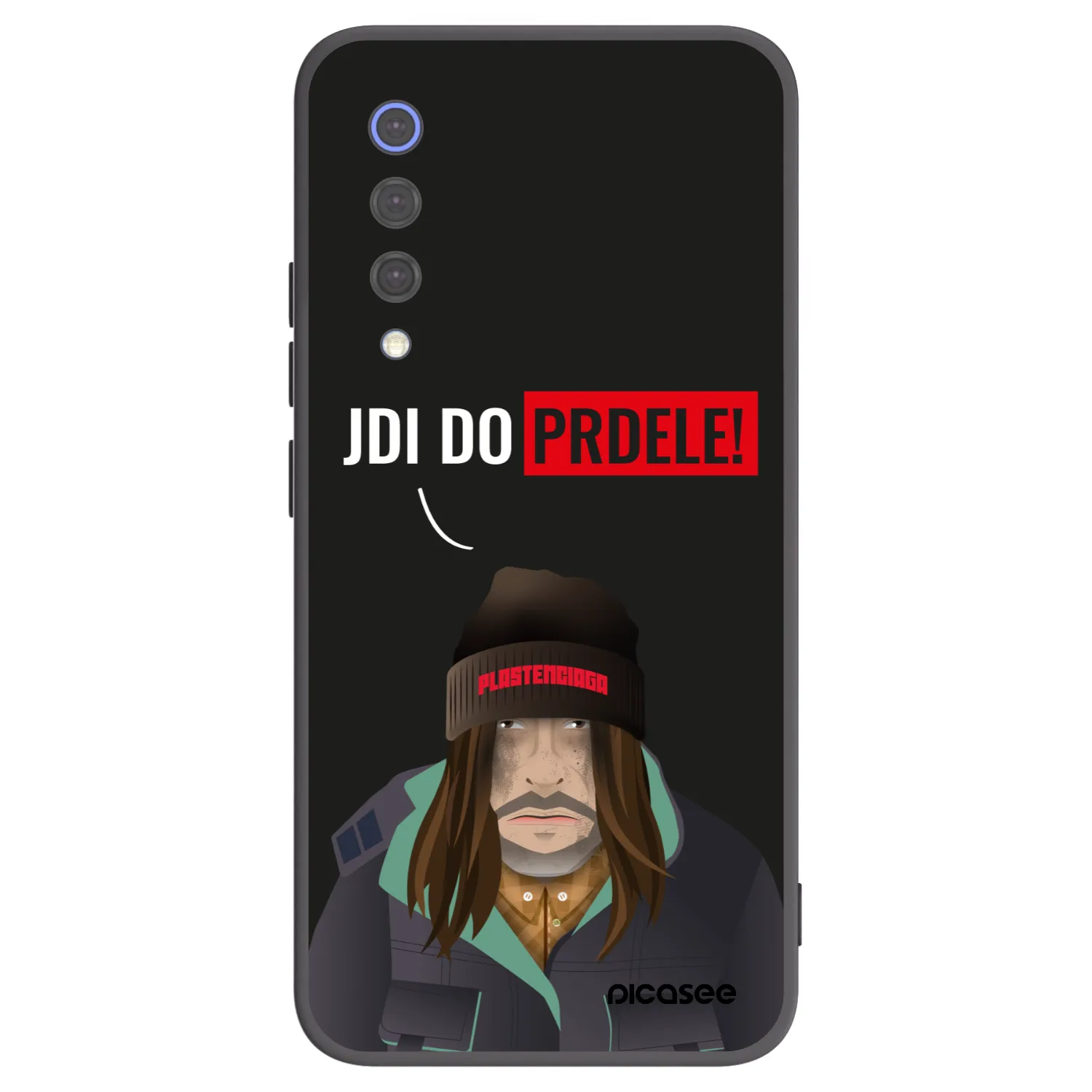 Picasee Xiaomi Mi 9 SE Hülle - Schwarzes Silikon - Bezďák