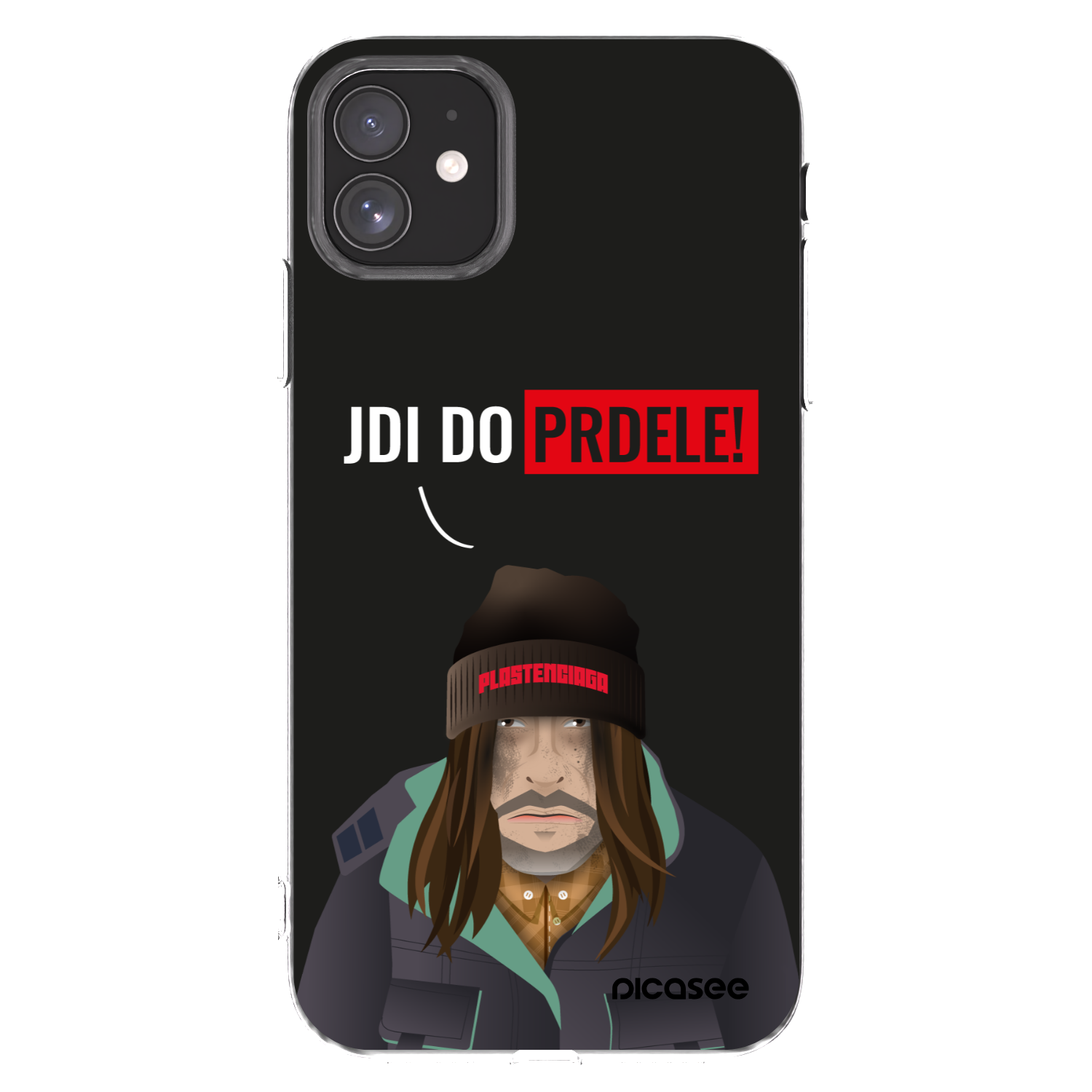 Picasee Apple iPhone 11 Hülle - Transparentes Silikon - Bezďák