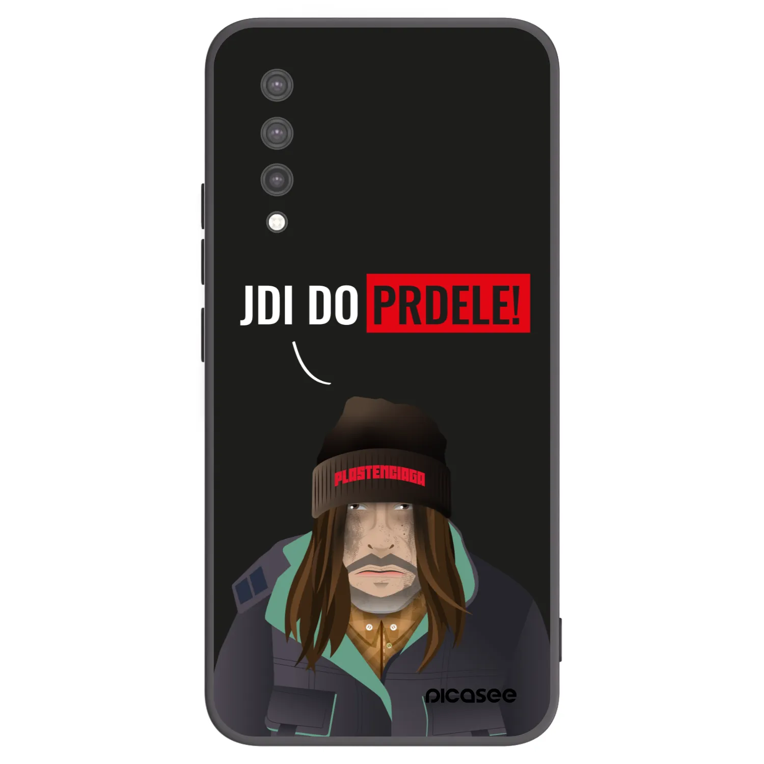 Picasee Xiaomi Mi 9 Lite Hülle - Schwarzes Silikon - Bezďák