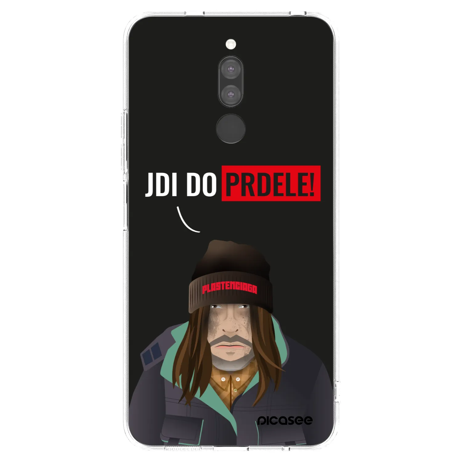 Picasee Xiaomi Redmi 8 Hülle - Transparentes Silikon - Bezďák