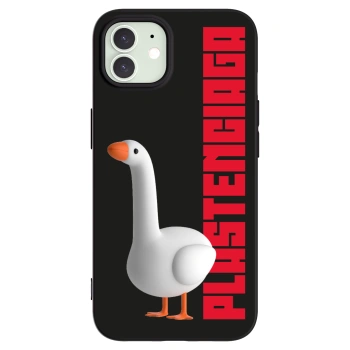 Picasee Apple iPhone 12 Hülle - Schwarzes Silikon - Kiky Ricky