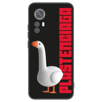 Picasee Xiaomi 12 Hülle - Schwarzes Silikon - Kiky Ricky