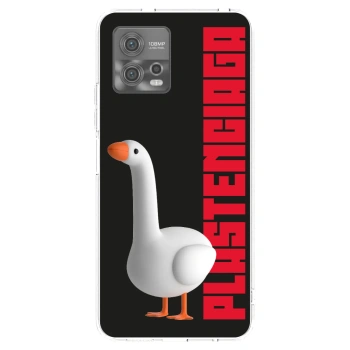 Picasee Motorola Moto G72 Hülle - Transparentes Silikon - Kiky Ricky