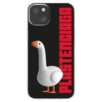 Picasee Apple iPhone 15 Plus Hülle - Transparentes Silikon - Kiky Ricky