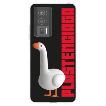 Picasee Xiaomi Poco F5 Pro 5G Hülle - Transparentes Silikon - Kiky Ricky