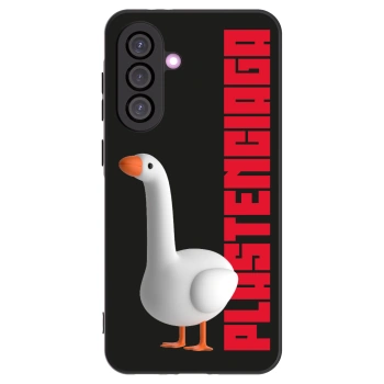 Picasee Samsung Galaxy A36 5G Hülle - Schwarzes Silikon - Kiky Ricky