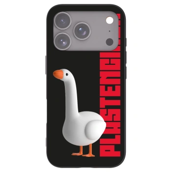 Picasee Apple iPhone 17 Pro Hülle - Schwarzes Silikon - Kiky Ricky