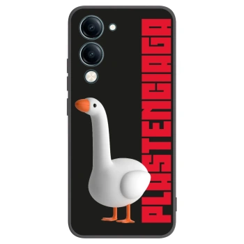 Picasee Vivo Y29s 5G Hülle - Schwarzes Silikon - Kiky Ricky