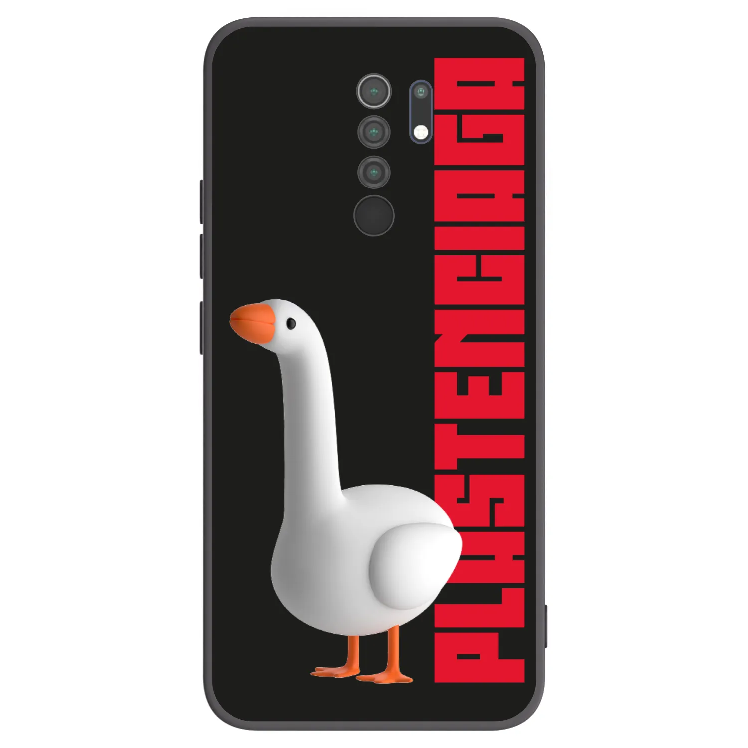 Picasee Xiaomi Redmi 9 Hülle - Schwarzes Silikon - Kiky Ricky