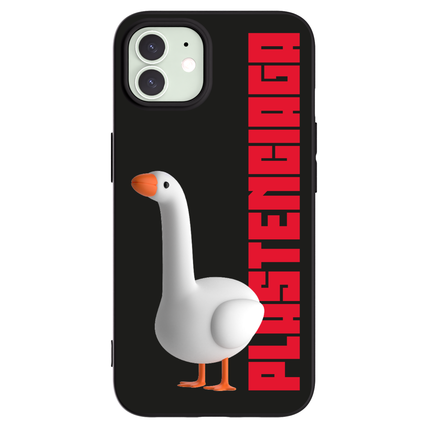 Picasee Apple iPhone 12 Hülle - Schwarzes Silikon - Kiky Ricky