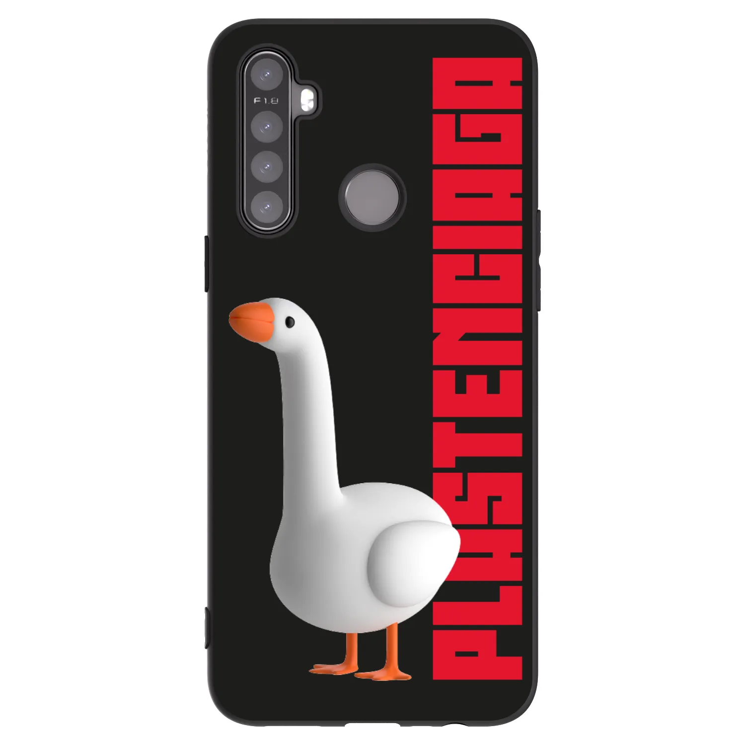 Picasee Realme 5 Hülle - Schwarzes Silikon - Kiky Ricky