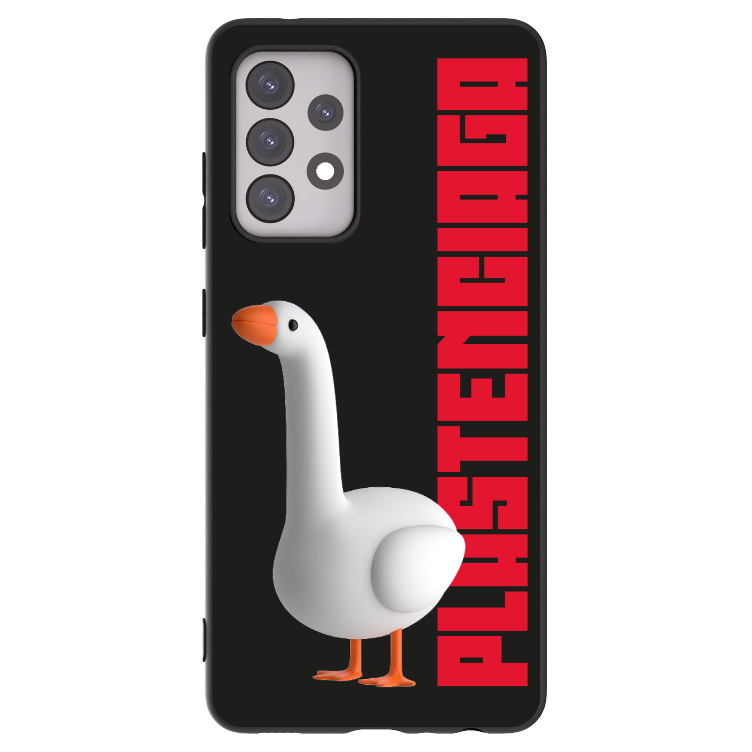 Picasee Samsung Galaxy A52s 5G A528B Hülle - Schwarzes Silikon - Kiky Ricky