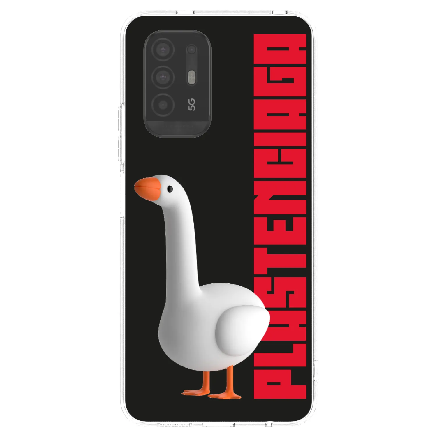 Picasee OPPO A94 5G Hülle - Transparentes Silikon - Kiky Ricky