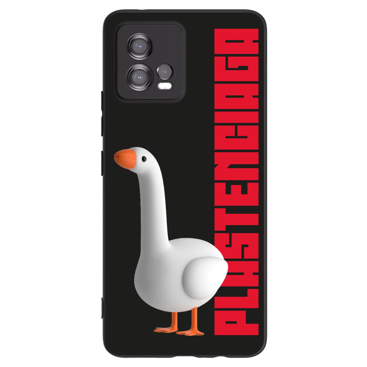 Picasee Motorola Moto G72 Hülle - Schwarzes Silikon - Kiky Ricky