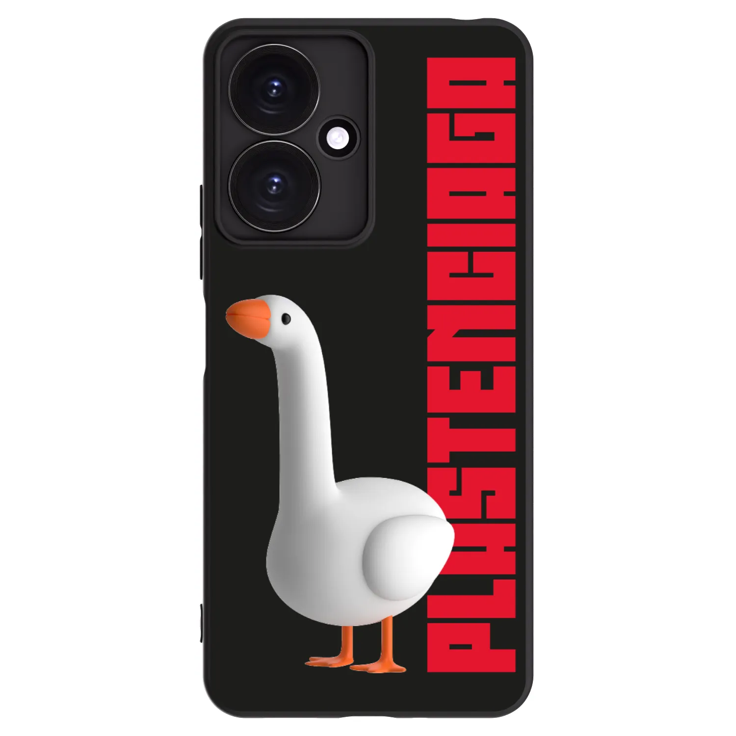 Picasee Xiaomi Redmi 13C 5G Hülle - Schwarzes Silikon - Kiky Ricky