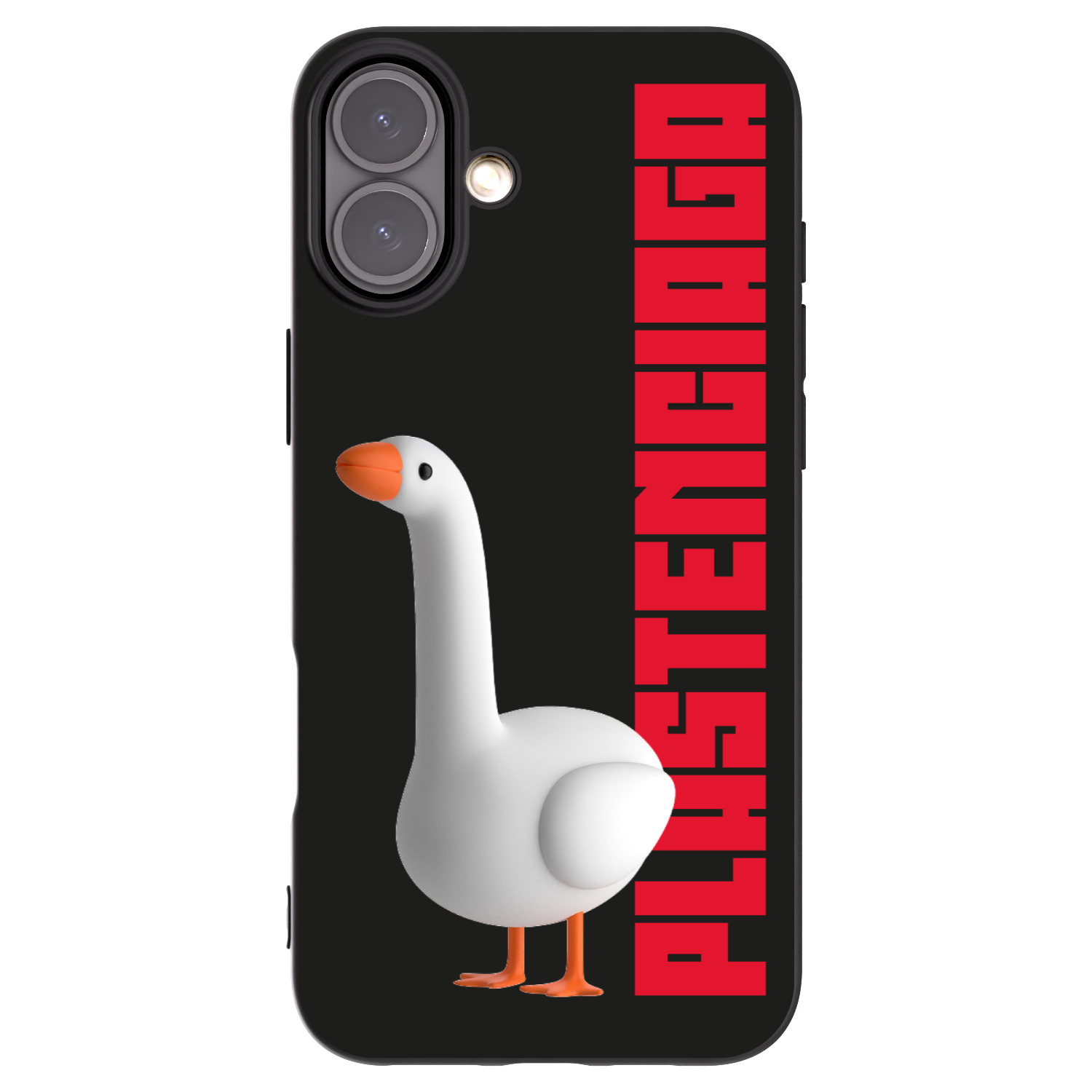 Picasee Apple iPhone 16 Plus Hülle - Schwarzes Silikon - Kiky Ricky