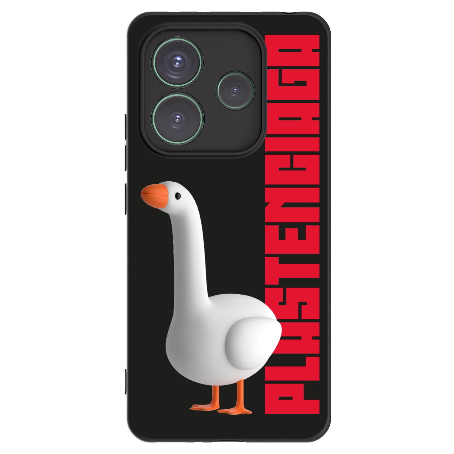 Picasee Xiaomi Redmi Note 14 5G Hülle - Schwarzes Silikon - Kiky Ricky