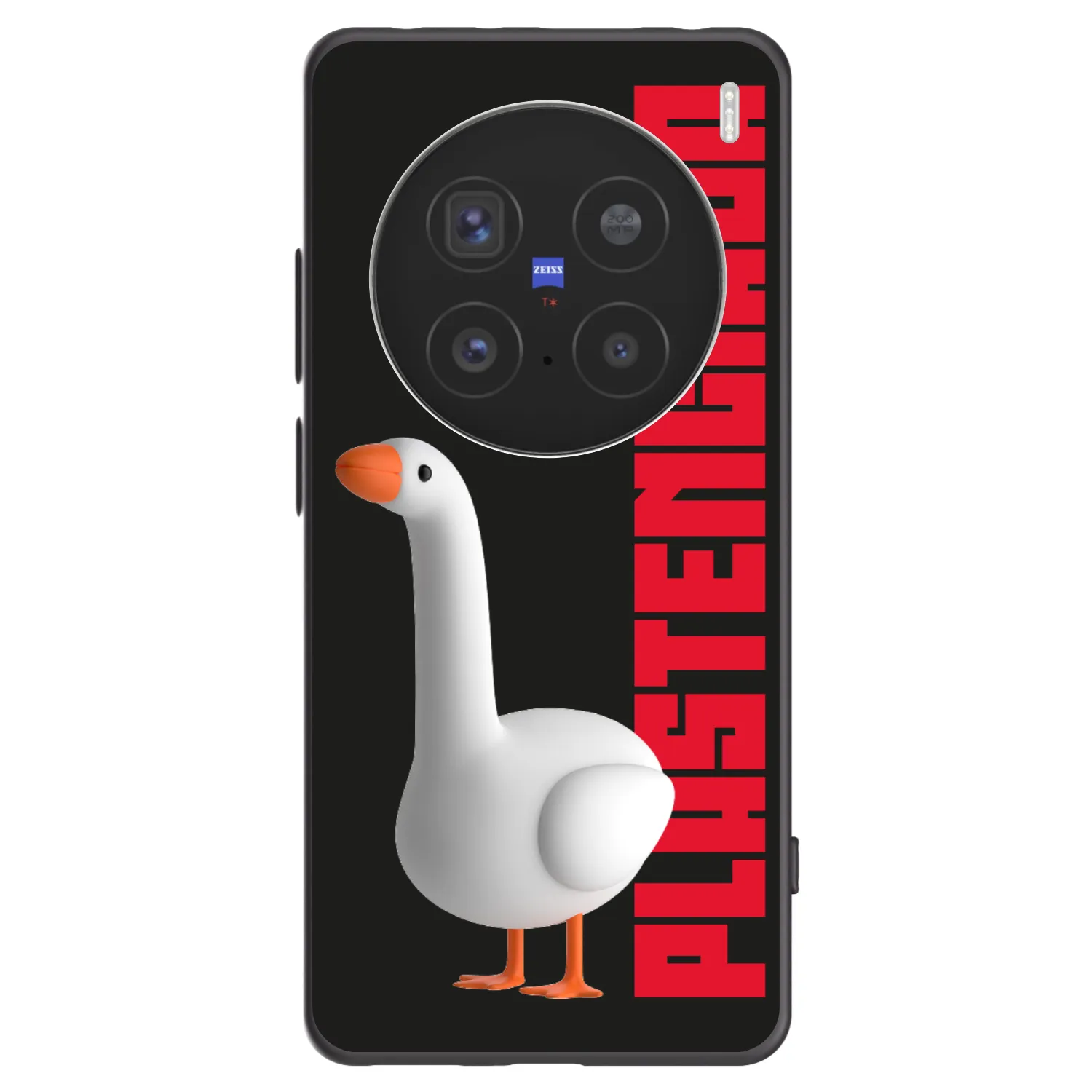 Picasee Vivo X200 Pro Hülle - Schwarzes Silikon - Kiky Ricky