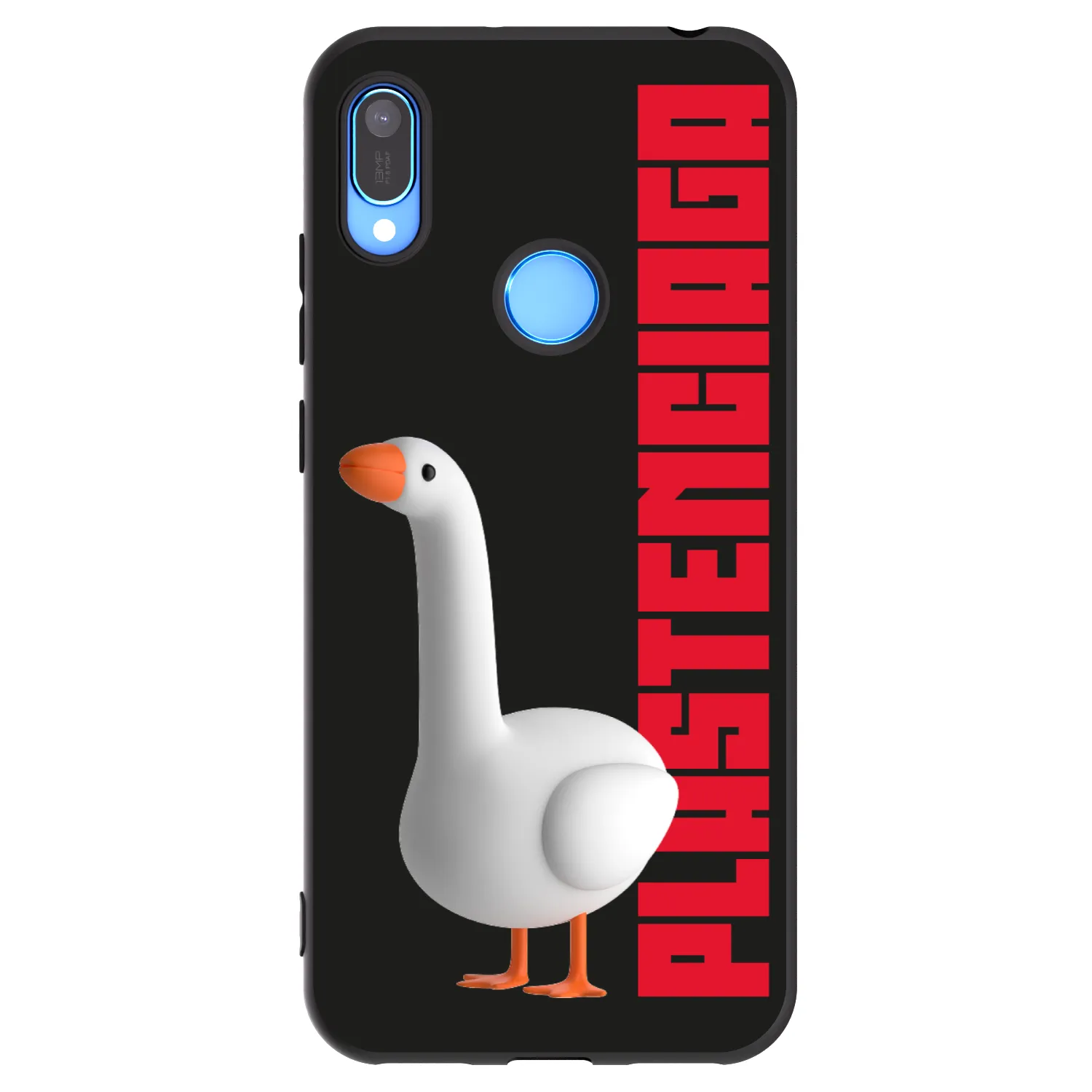 Picasee Huawei Y6 2019 Hülle - Schwarzes Silikon - Kiky Ricky
