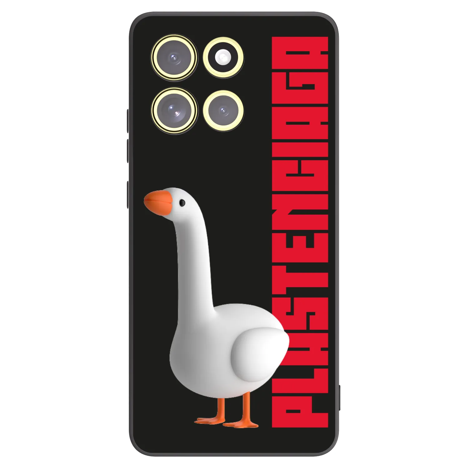 Picasee Motorola Moto G86 Power 5G Hülle - Schwarzes Silikon - Kiky Ricky