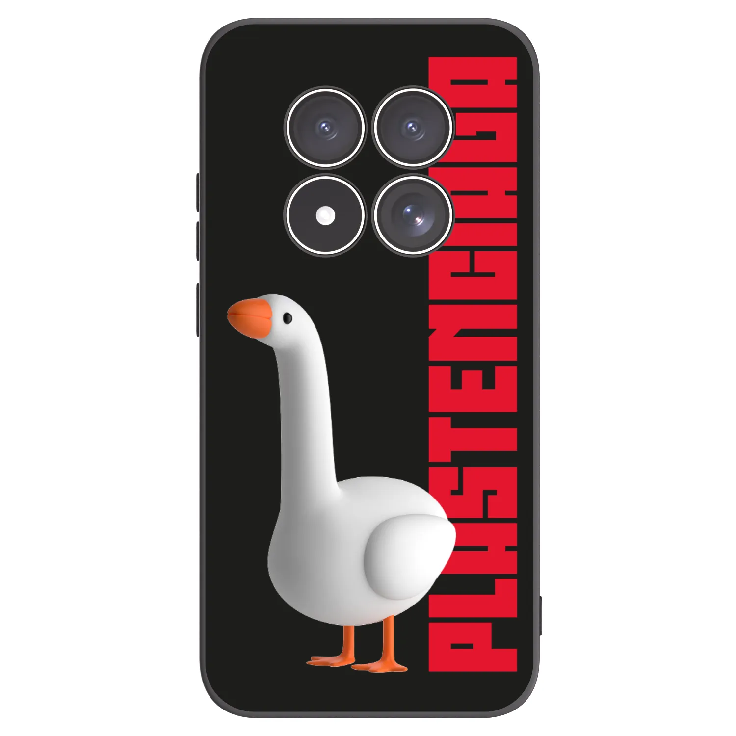 Picasee Xiaomi Redmi Note 15 Pro 5G Hülle - Schwarzes Silikon - Kiky Ricky