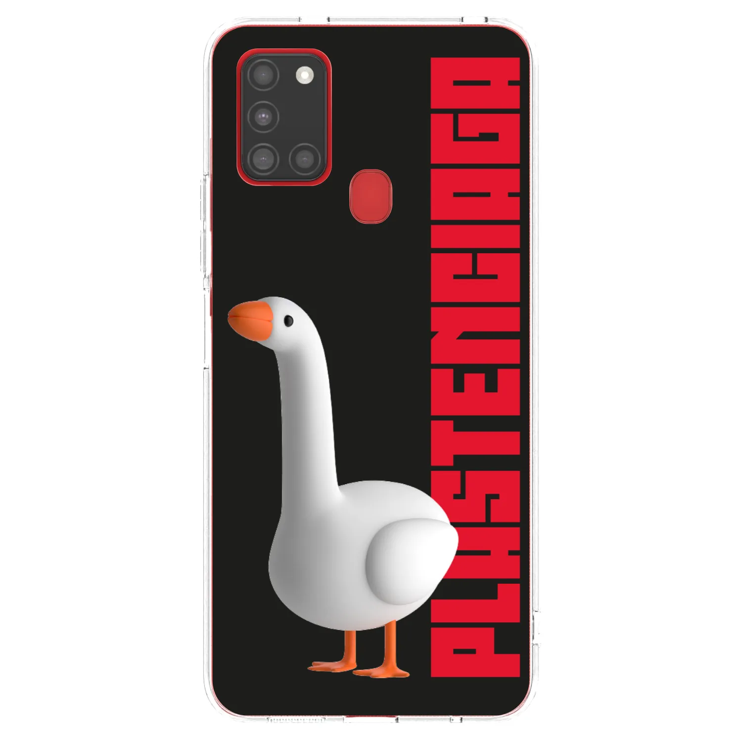 Picasee Samsung Galaxy A21s Hülle - Transparentes Silikon - Kiky Ricky