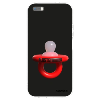 Picasee Apple iPhone 5/5S/SE Hülle - Transparentes Silikon - Le Dudel