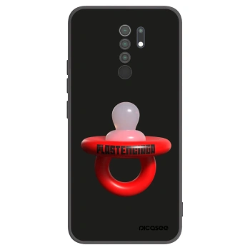 Picasee Xiaomi Redmi 9 Hülle - Schwarzes Silikon - Le Dudel