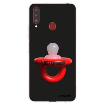 Picasee Samsung Galaxy A20s Hülle - Transparentes Silikon - Le Dudel