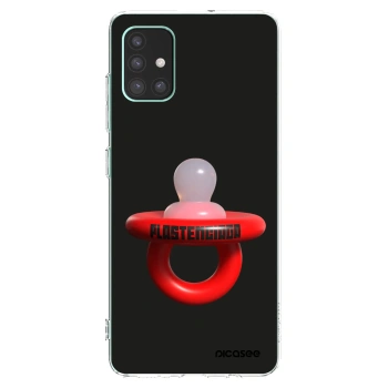 Picasee Samsung Galaxy M51 M515F Hülle - Transparentes Silikon - Le Dudel