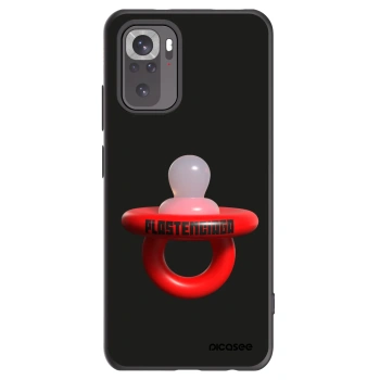 Picasee Xiaomi Redmi Note 10S Hülle - Schwarzes Silikon - Le Dudel