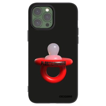 Picasee Apple iPhone 13 Pro Max Hülle - Schwarzes Silikon - Le Dudel