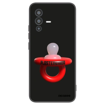 Picasee Vivo V23 5G Hülle - Schwarzes Silikon - Le Dudel