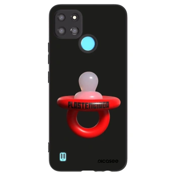 Picasee Realme C21Y Hülle - Schwarzes Silikon - Le Dudel