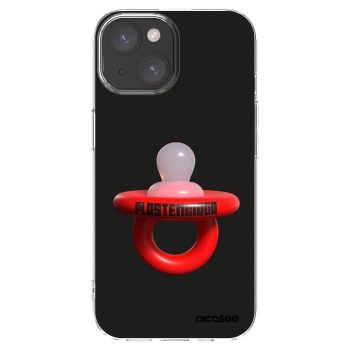 Picasee Apple iPhone 15 Hülle - Transparentes Silikon - Le Dudel